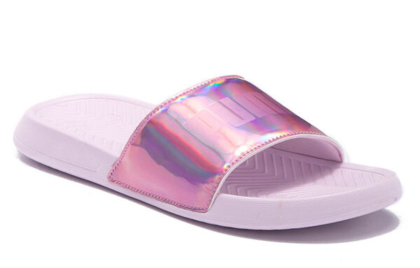Тапочки popcat chrome slide laser purple Puma, фиолетовый — фото 3