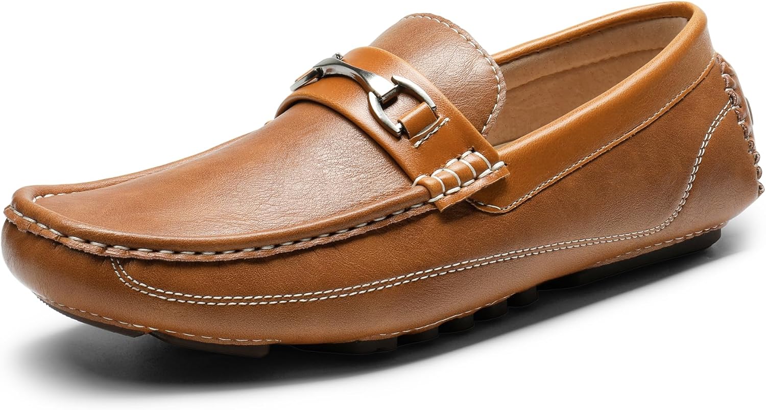 

Мужские мокасины Bruno Marc с пенни-лоафером, слипоны, Tan