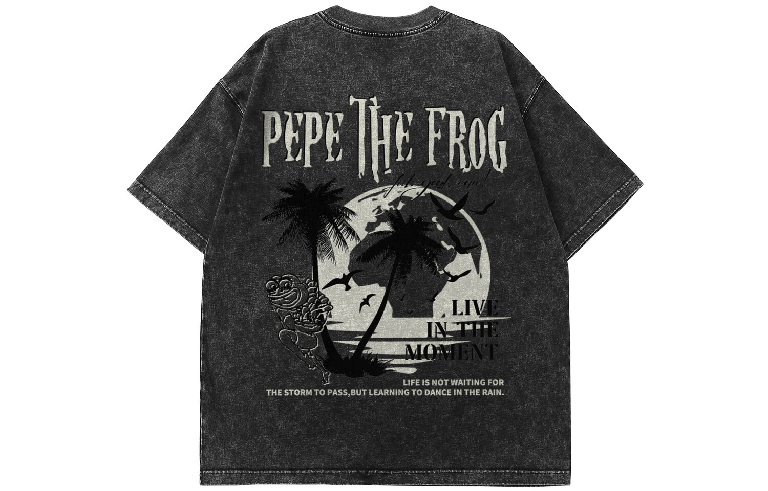 

pepe the frog Футболка унисекс с лягушкой Пепе, Апельсин