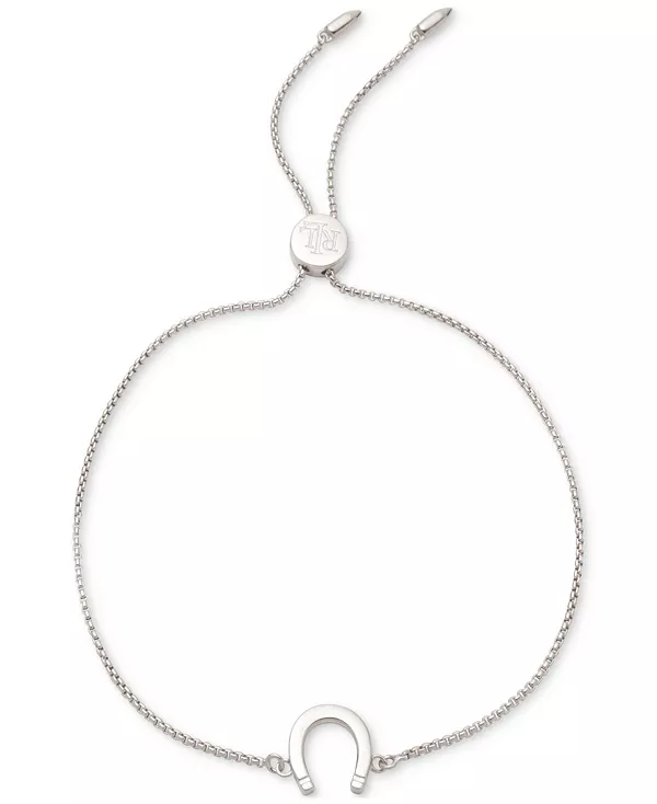 

Браслет-Слайдер из стерлингового серебра в форме подковы Lauren Ralph Lauren, rhodium
