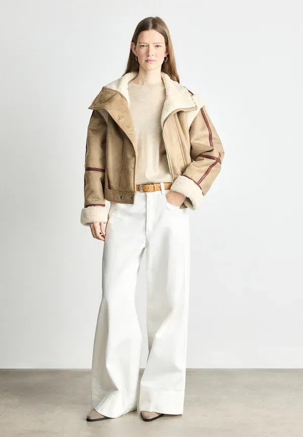 Куртка Cheerlea faux leather Boss, цвет ржавчина/медь — фото 2