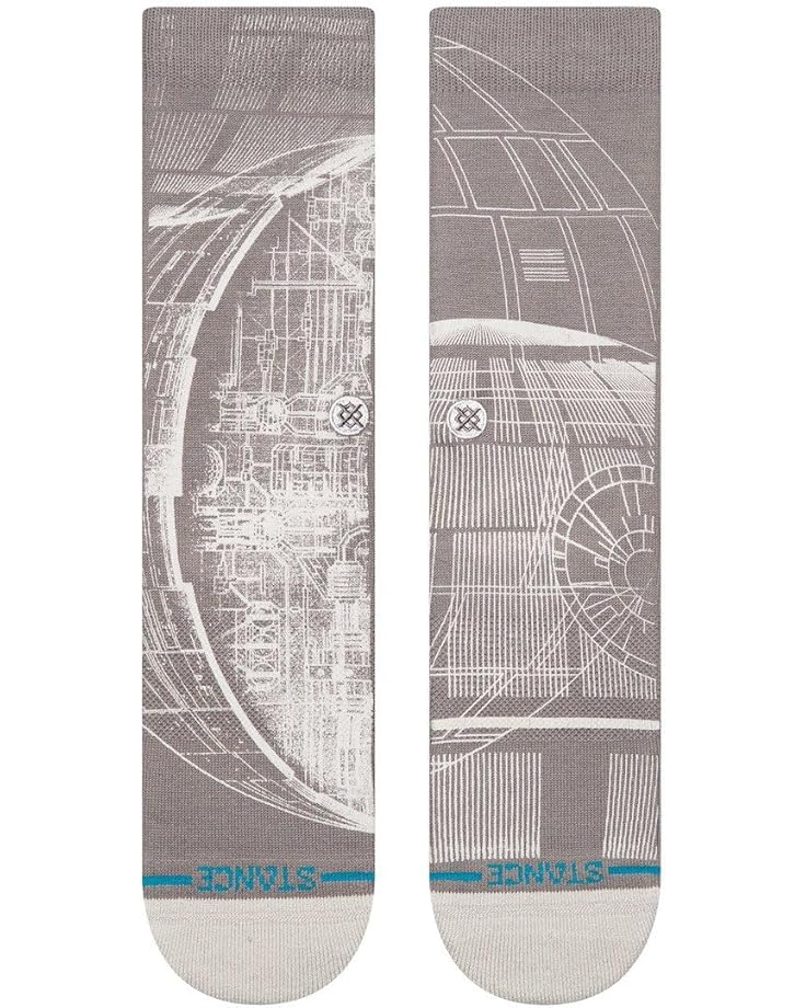 

Носки Stance Death Star Sw Crew, серый