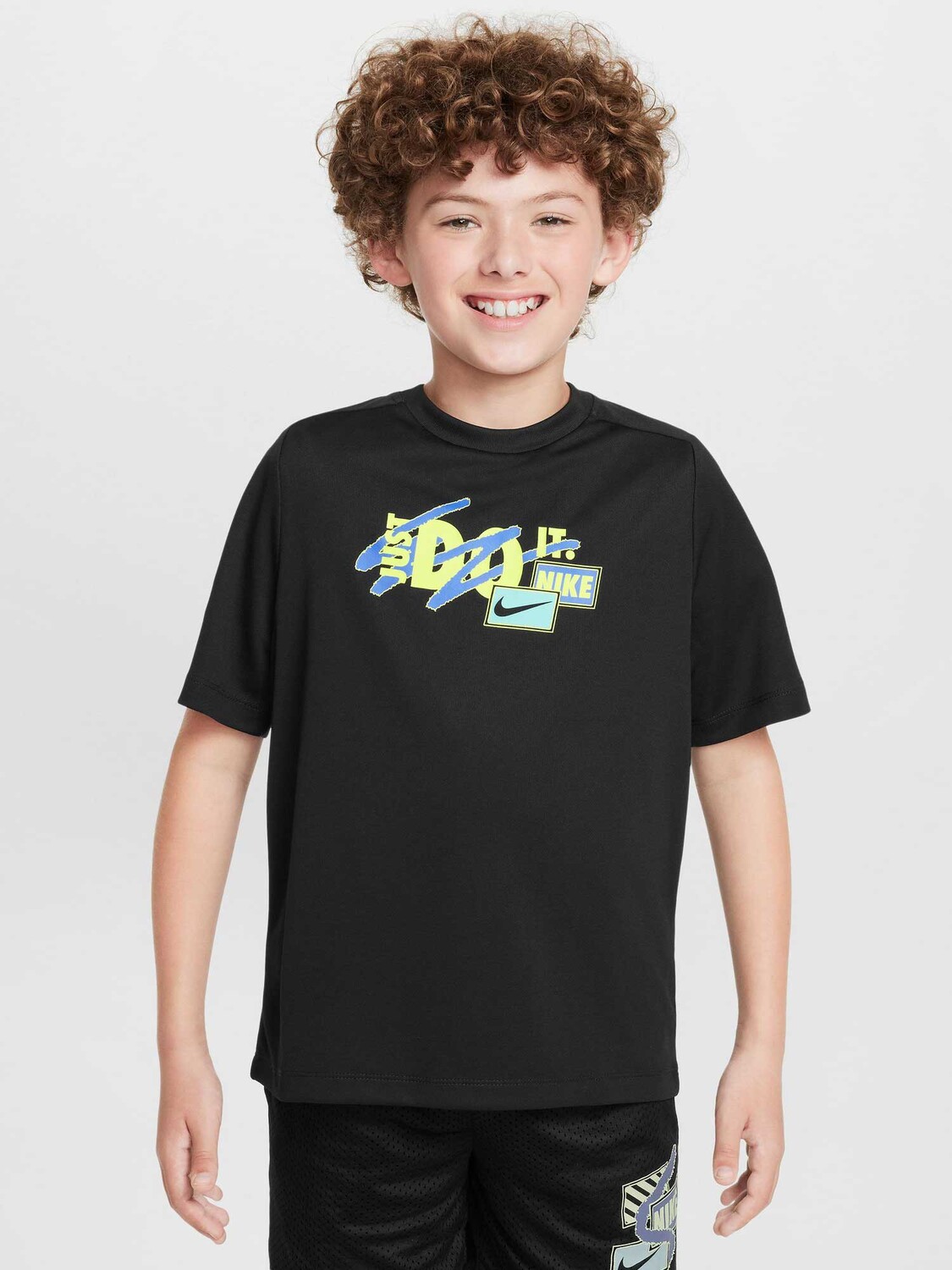 

Футболка Nike B NK DF MULTI SS TOP SSNL GX, черный