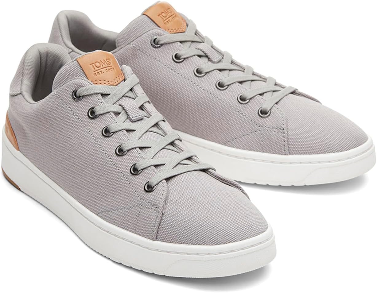 Мужские кроссовки TOMS Trvl Lite Low на шнуровке, серый — фото 3