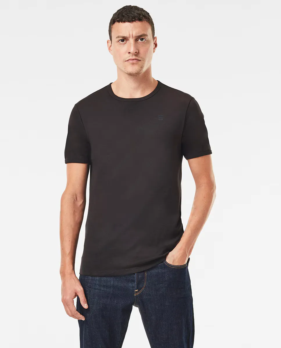 

Комплект из 2 базовых футболок с круглым вырезом G-Star Raw, черный