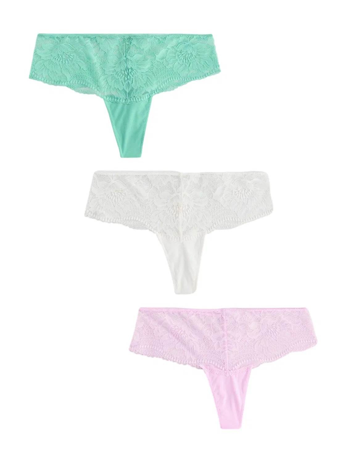 Трусы Next, Cream/Mint/Rose