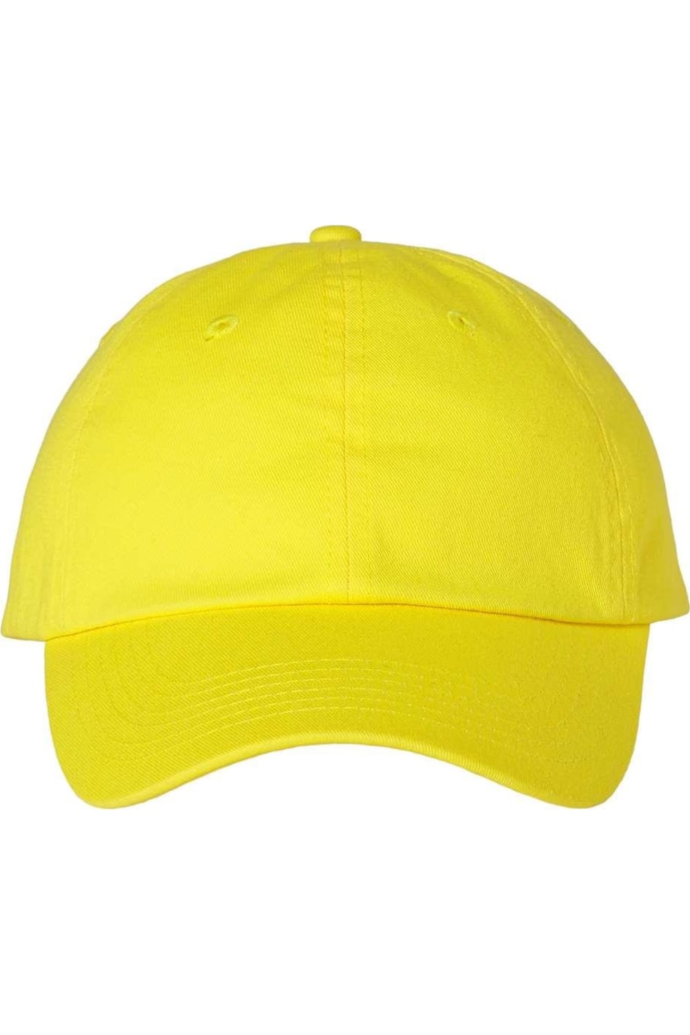 

Классическая кепка для пап Valucap Adult Bio-Washed, желтый