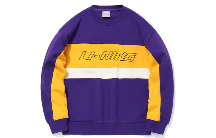 

LINING Толстовка унисекс New Lakers фиолетовая