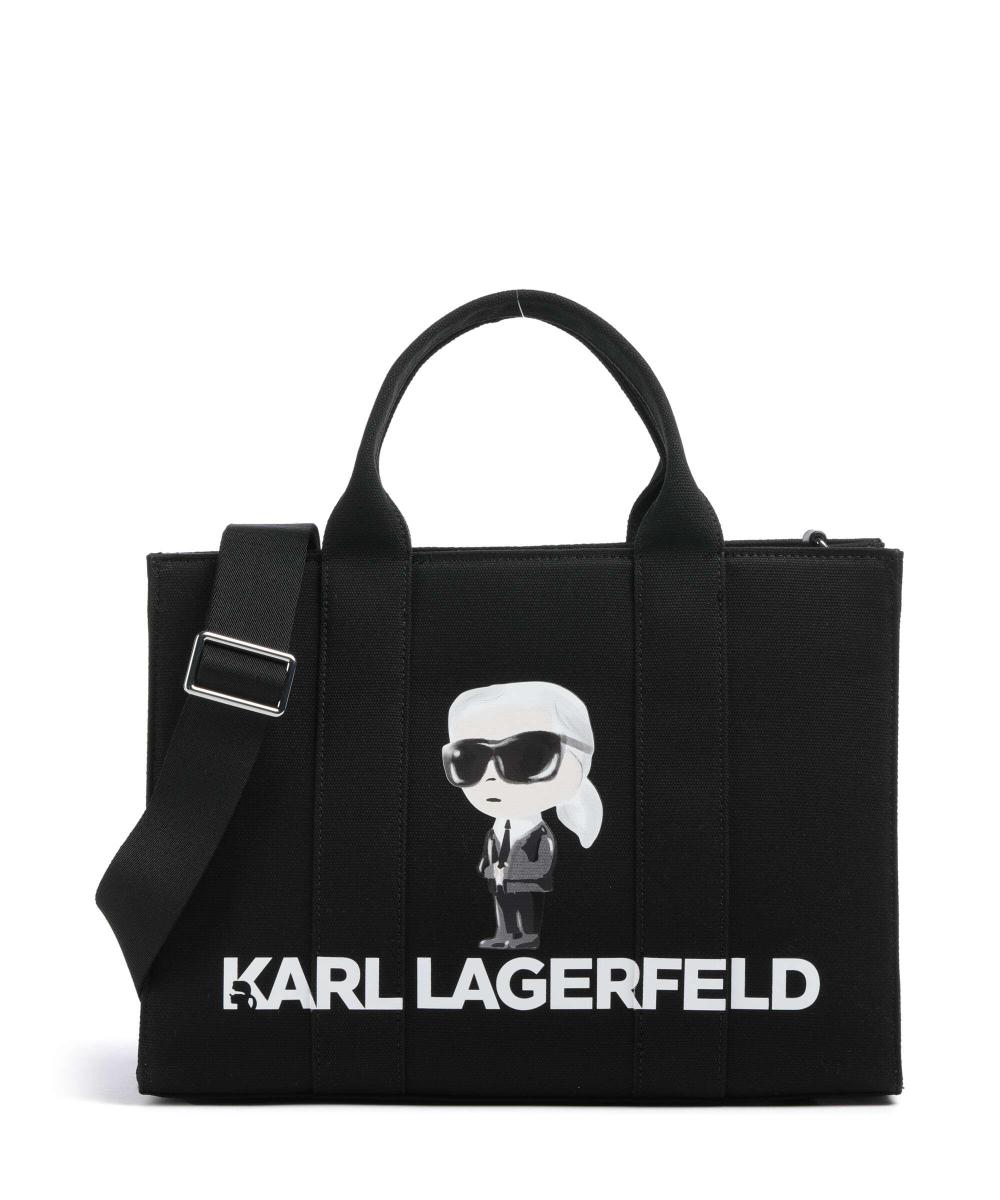 

K/Ikonik karl сумка хлопок Karl Lagerfeld, черный