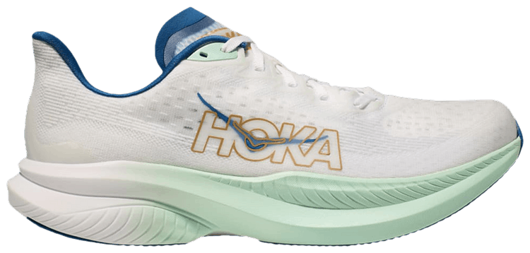 

Кроссовки HOKA Mach 6 'Frost Gold', белый