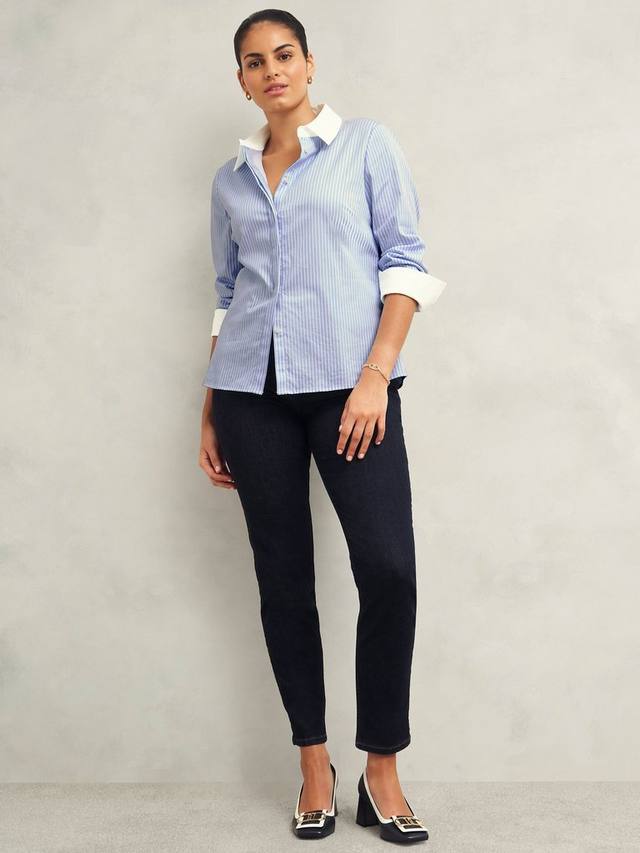 

Рубашка в полоску от виктории Hobbs, цвет Pale Blue/White