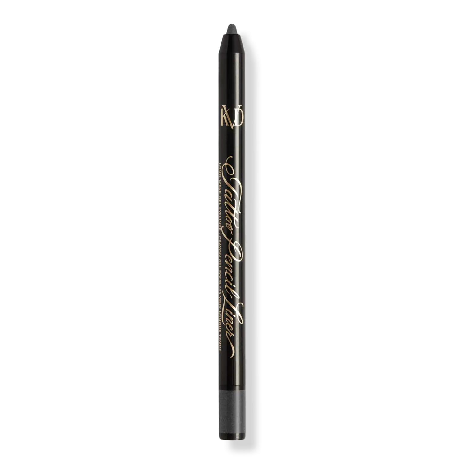 

Водостойкая гелевая подводка для глаз Tattoo Pencil Liner KVD Beauty, Chromite Black (metallic gunmetal black)