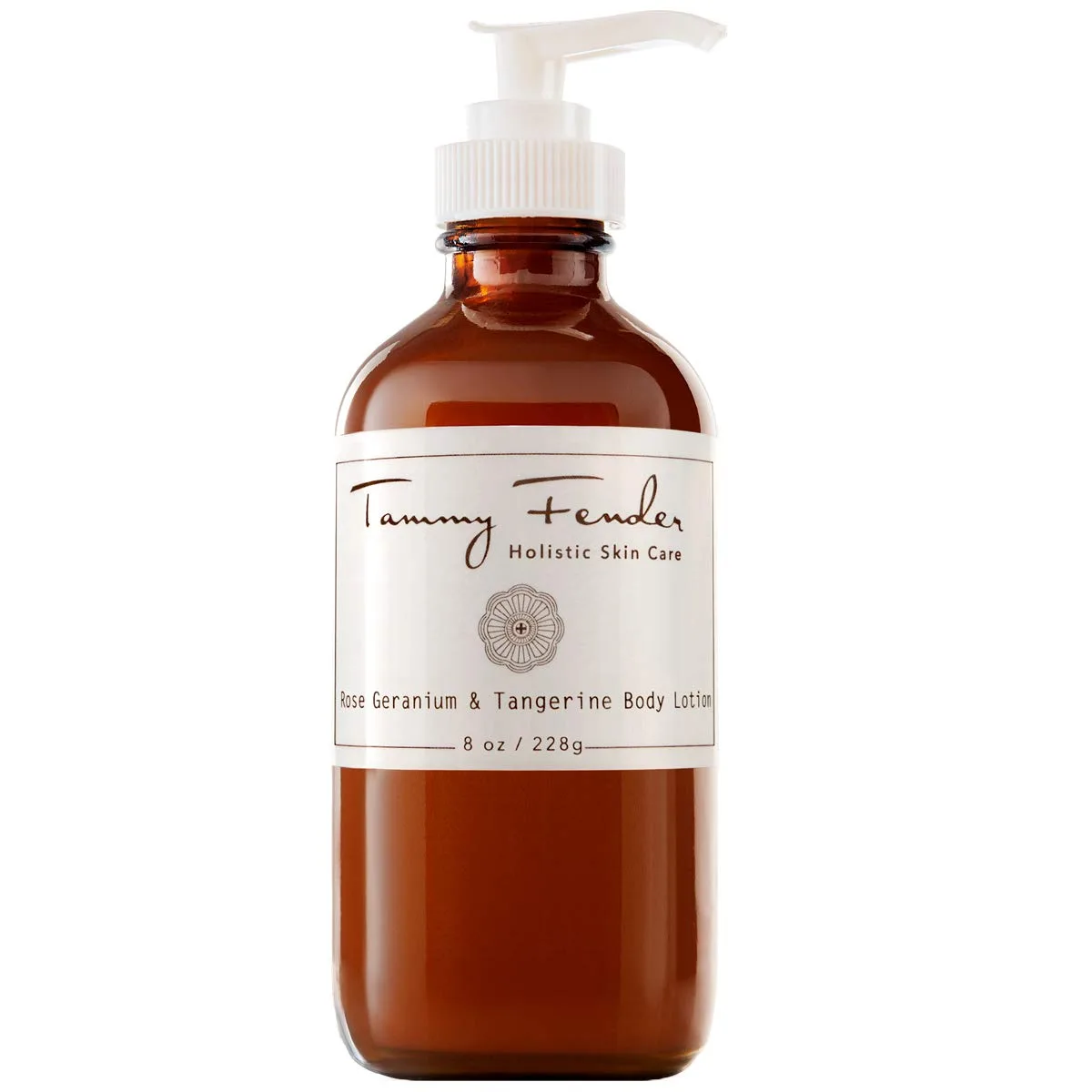 TAMMY FENDER - лосьон для тела Rose Geranium & Tangerine, натуральный, органический, без жестокости, нетоксичный уход, питательный и увлажняющий, для всех типов кожи (8 унций | 228 г)