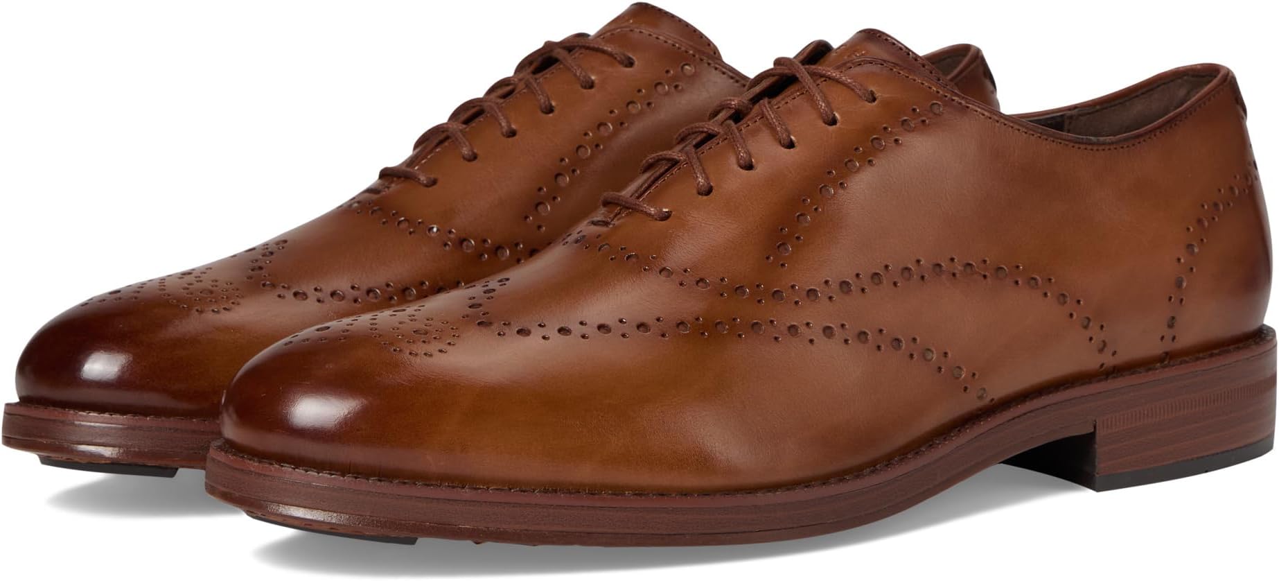 

Оксфорды Cole Haan Ledley Grand Brogue Wingtip Oxfords, цвет British Tan/Dark Natural
