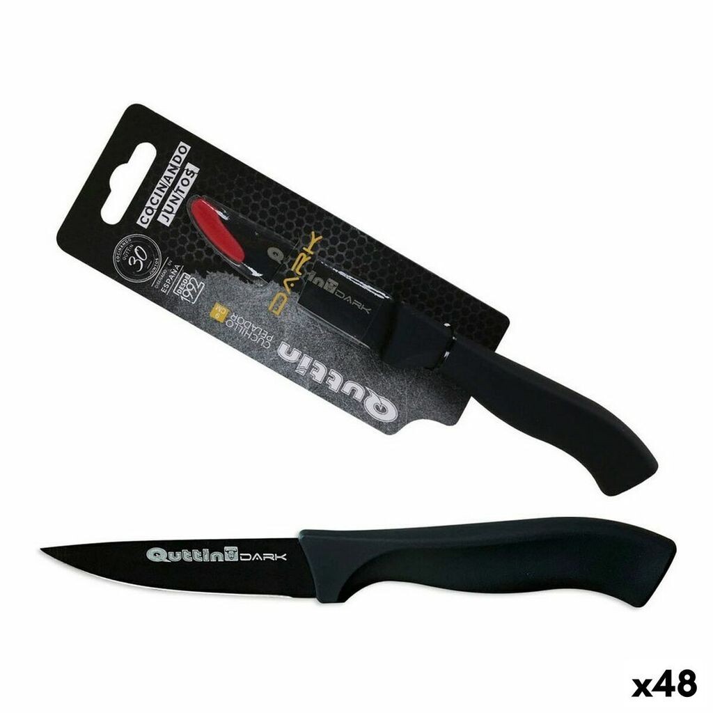 

Набор ножей для очистки овощей Quttin Dark 19 х 2 х 2 см 1 мм (48 шт.)