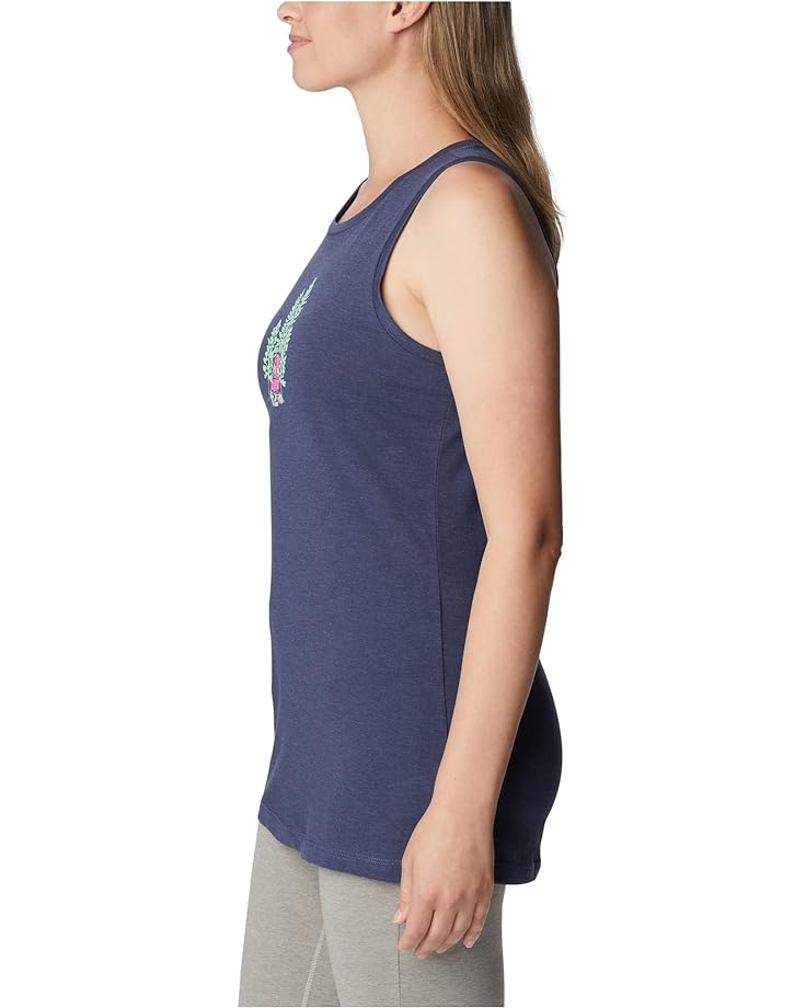 

Топ Columbia Bluff Mesa Tank Top, цвет Nocturnal Heather/Best Site Graphic