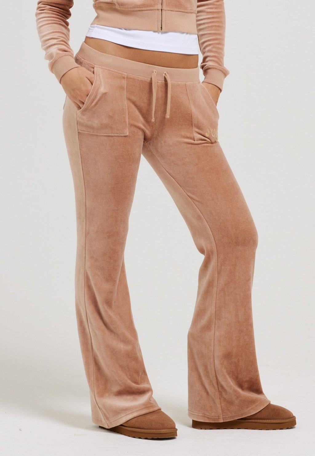 

Спортивные штаны HERITAGE CROWN CAISA Juicy Couture, светло-коричневый