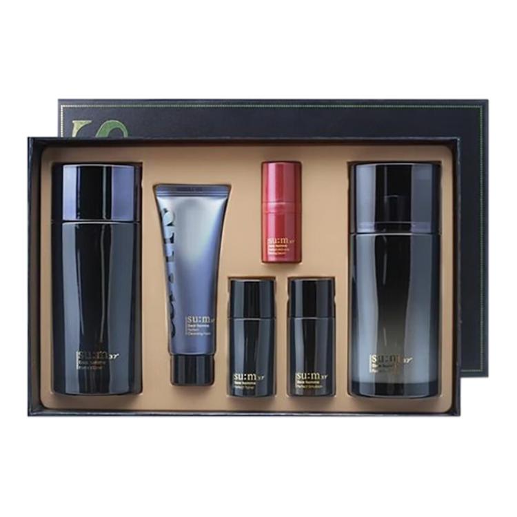 

SU M37° эмульсионная сыворотка для умывания наборы для ухода за кожей увлажняющий, очищающий, освежающий и контролирующий жирность набор из 6 предметов SU:M37°