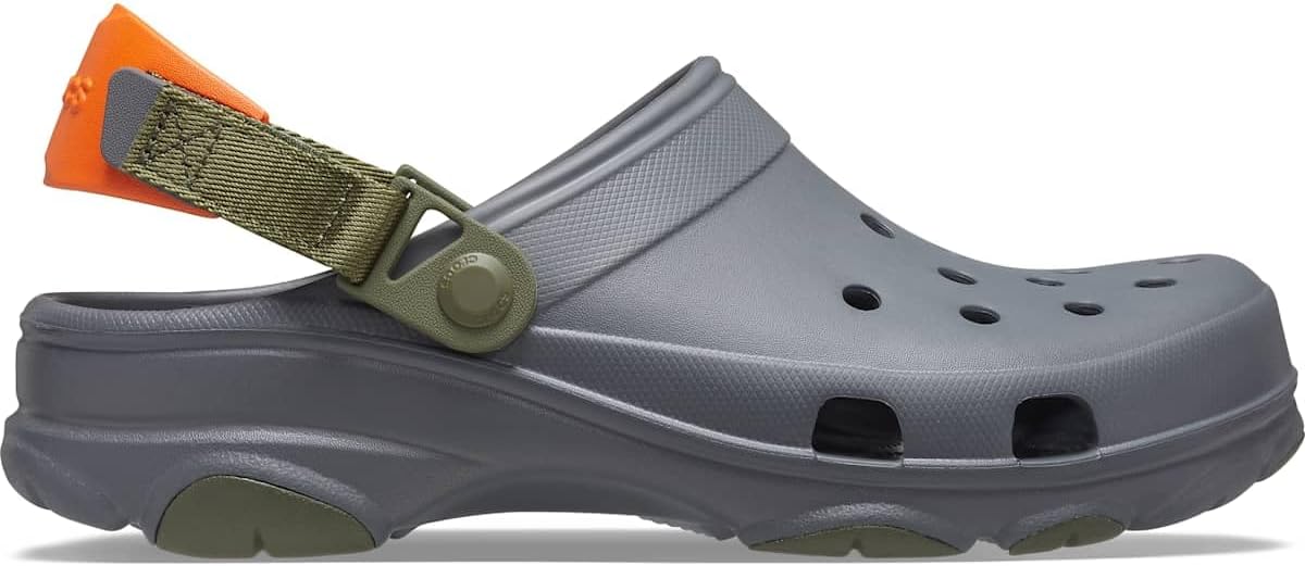 Классические вседорожные сабо Crocs унисекс для взрослых, серый — фото 2