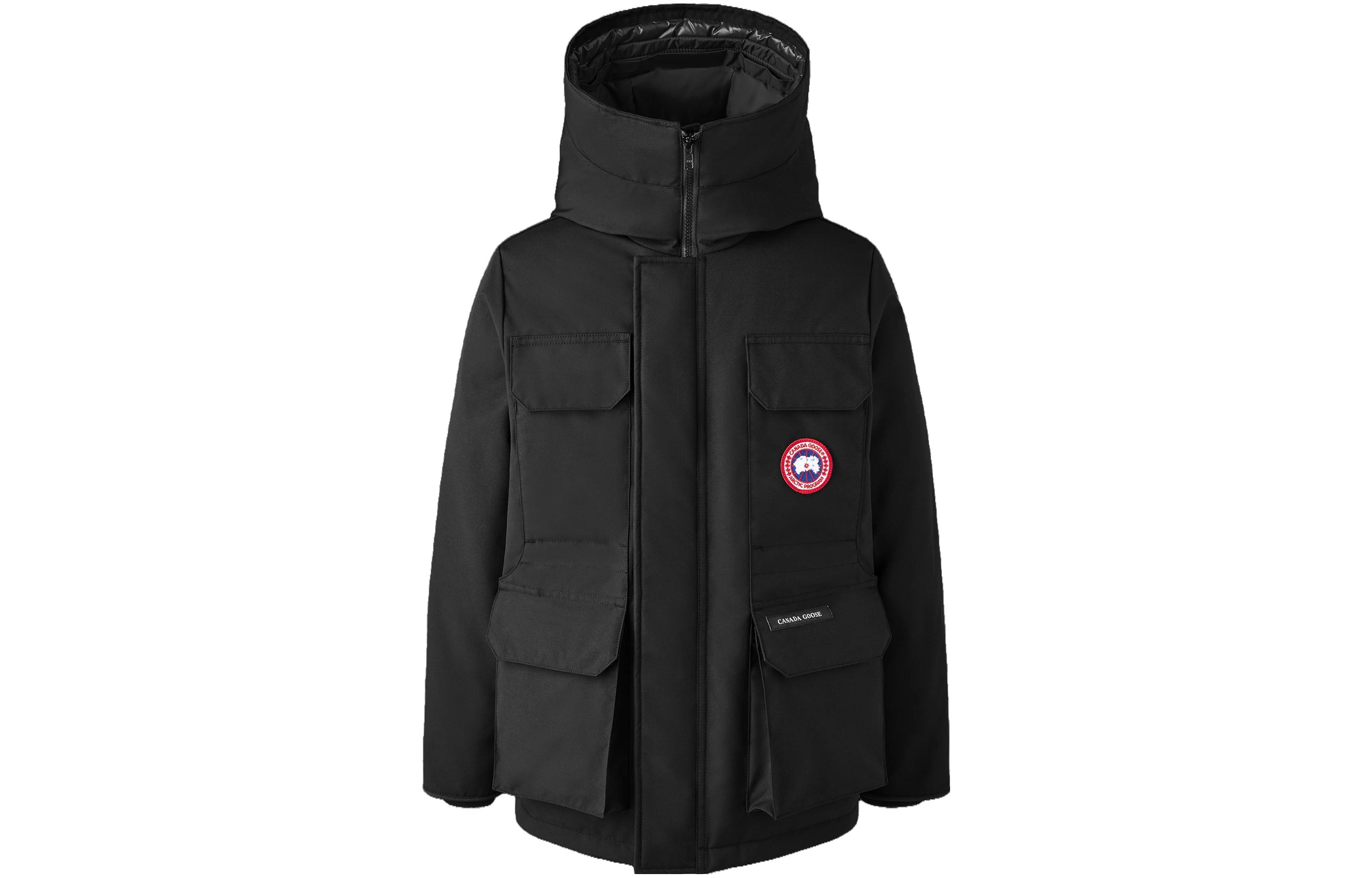 

Детская утеплённая куртка Canada Goose, чёрная