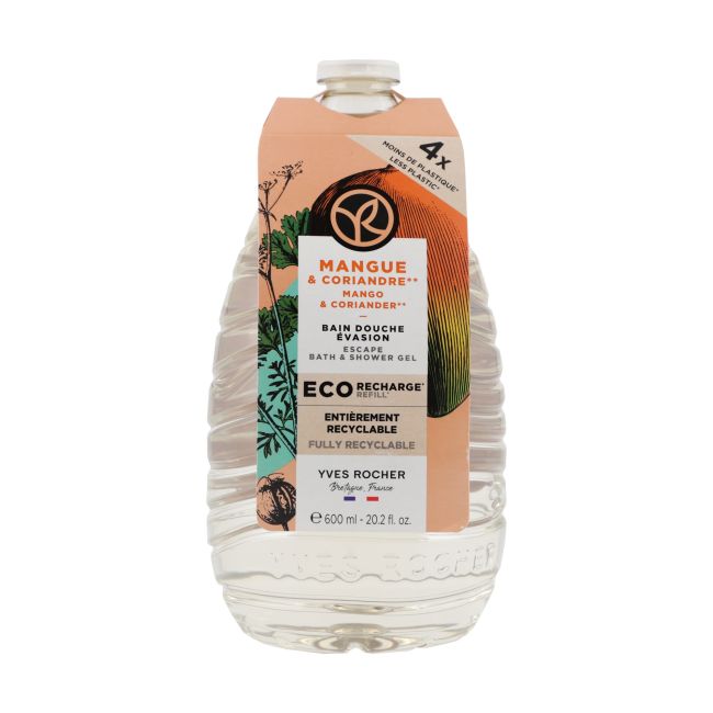 

Гель для ванны и душа «Манго и кориандр» Yves Rocher, 600 мл