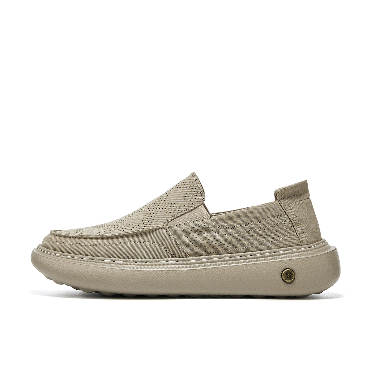 

Мужские кроссовки MILLIE'S с низким верхом, устойчивые к истиранию, дышащие Millies, Khaki Cut-Out