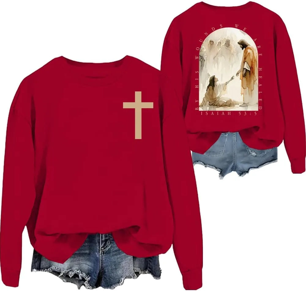 

Толстовка By His Wounds We Are Healed NACJOM