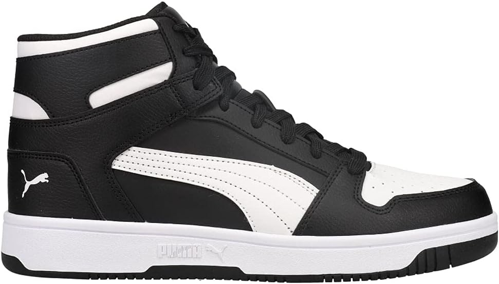 Мужские кроссовки PUMA Rebound Layup, белый/черный — фото 3
