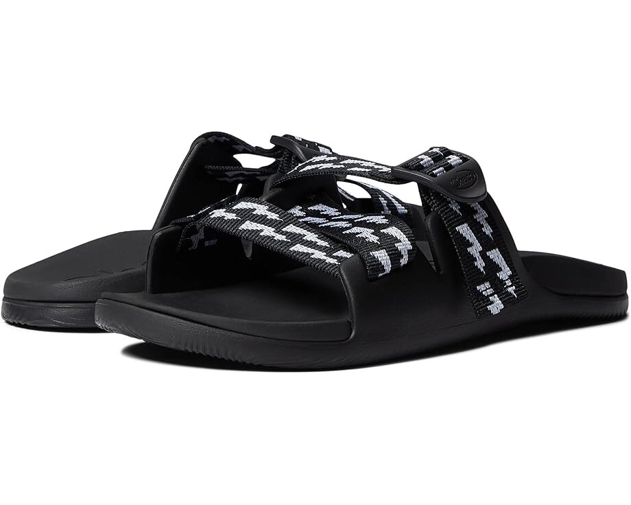 

Сандалии Chaco Chillos Slide, цвет Bolt Black/White