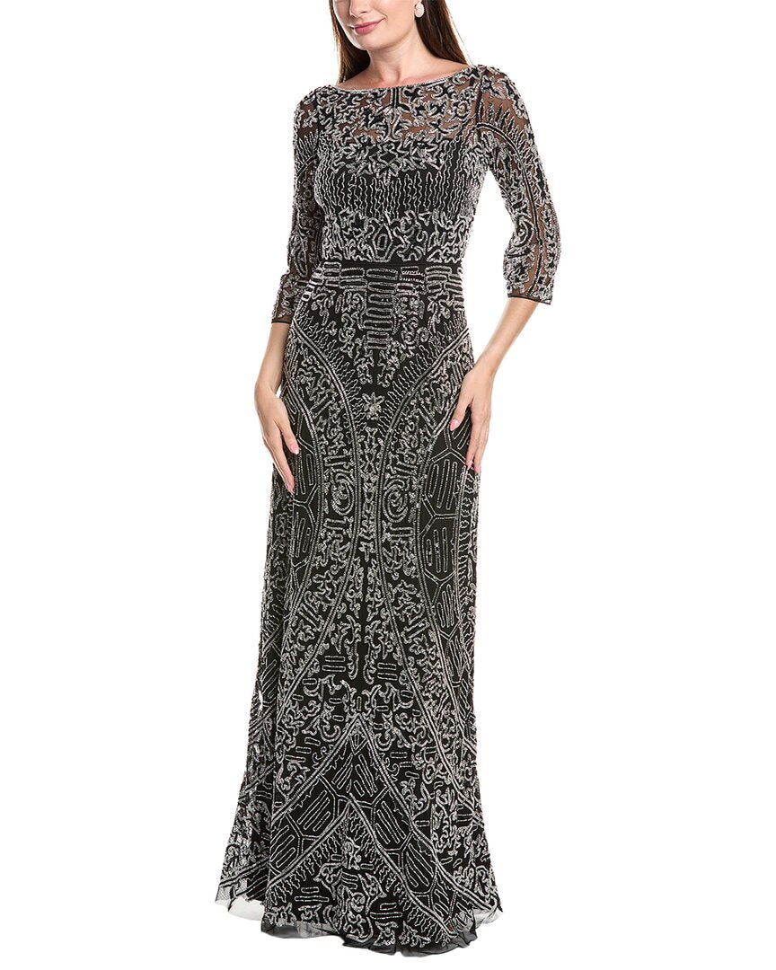 

Reem Acra Платье с лодочным вырезом, черный