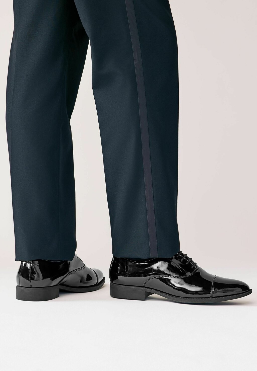 Туфли OXFORD TOE CAP, REGULAR FIT Next, черный — фото 3