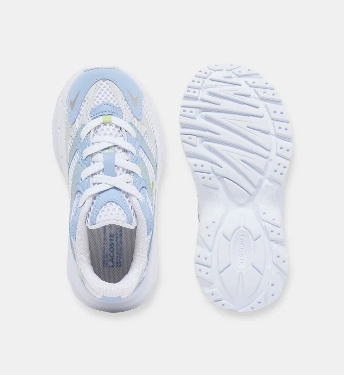 Кроссовки L003 Neo Shot с низким берцем Lacoste, белый — фото 4