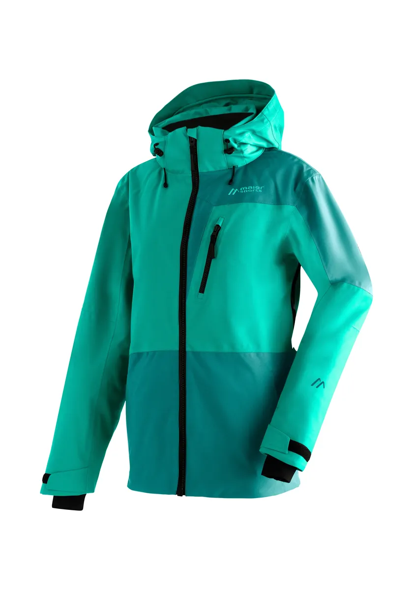 

Лыжная куртка Maier Sports "Favik W", дышащая женская лыжная куртка, водонепроницаемая и ветронепроницаемая зимняя куртка, бирюзовый