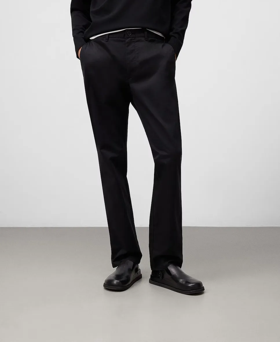 

Китайские мужские брюки slim fit Adolfo Dominguez, черный