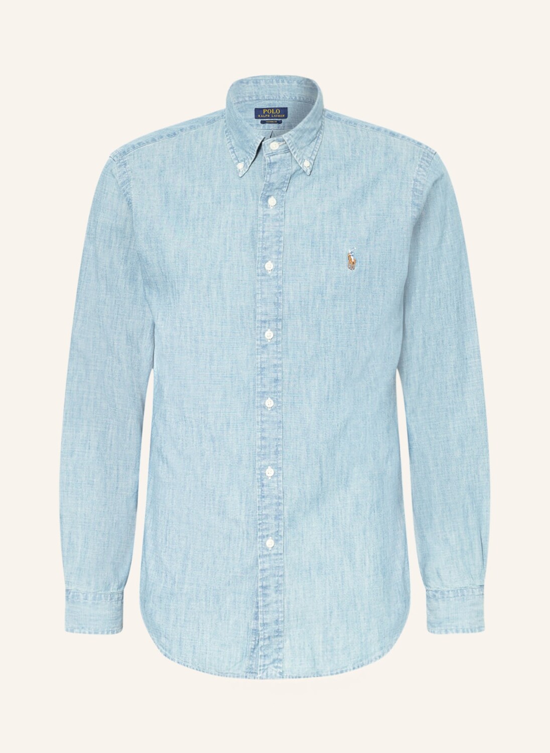 

Рубашка POLO RALPH LAUREN Regular Fit, светло-синий