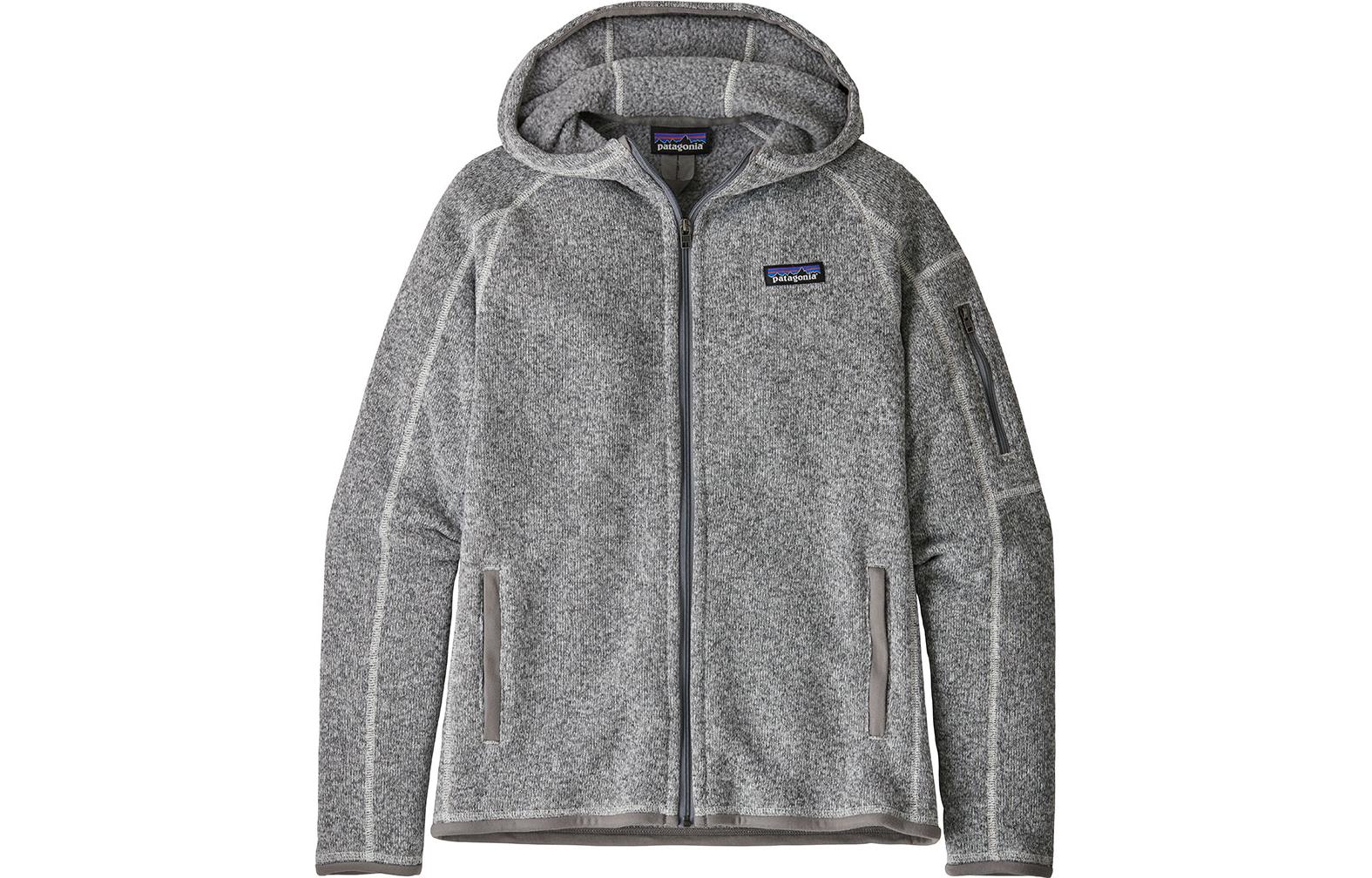 

Patagonia Худи с логотипом на заплатке, White Birch-BCW