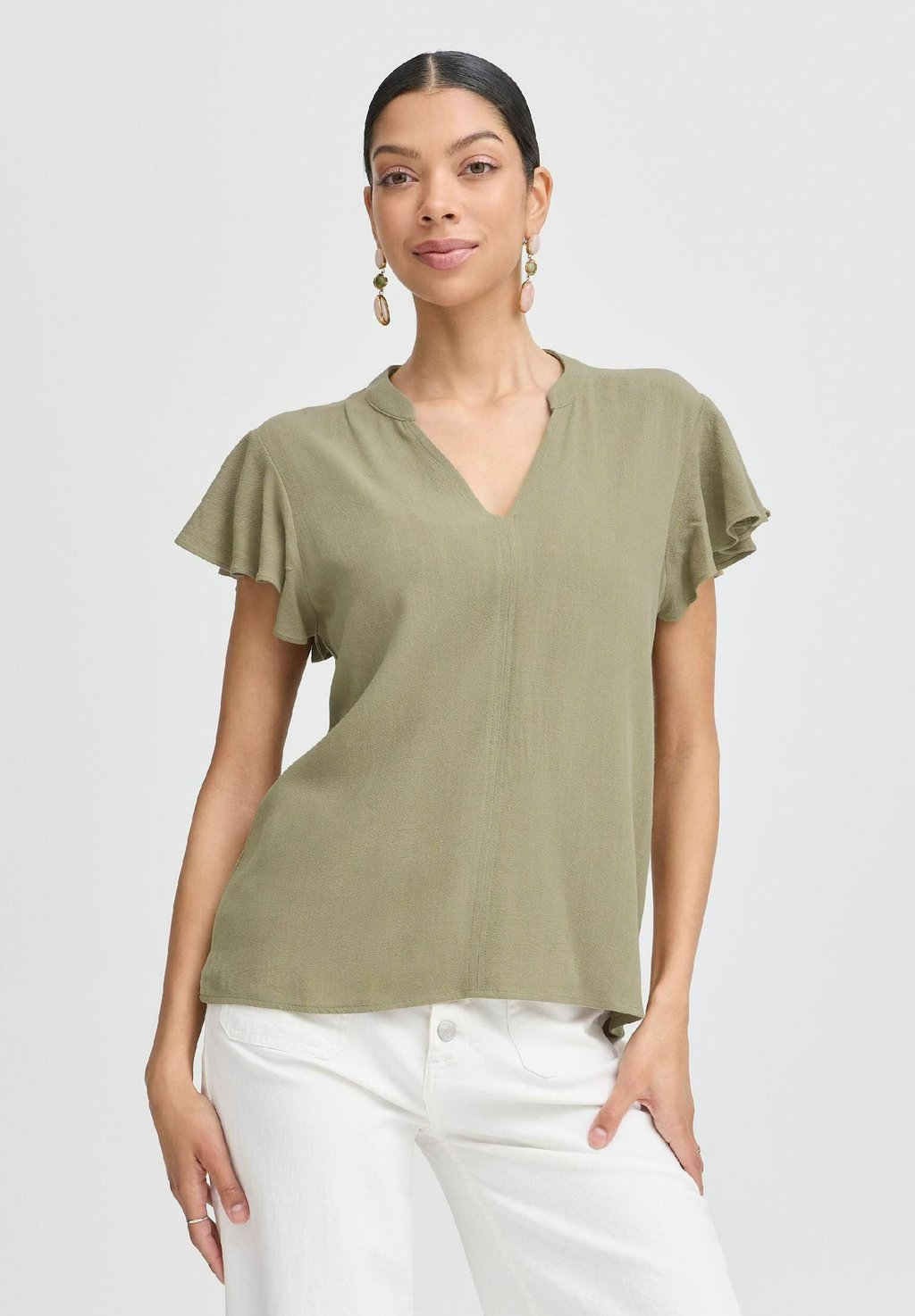 

Блуза BYFILINEN b.young by Zalando, цвет Aloe