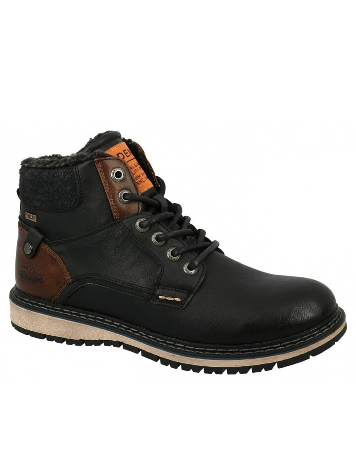 

Сапоги Tom Tailor Schnürstiefel, черный