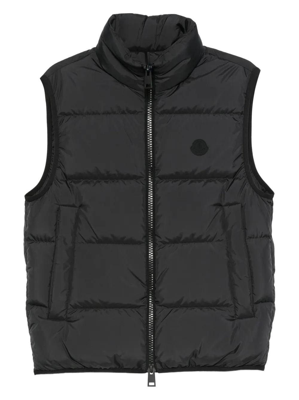 

Стеганый жилет на молнии MONCLER, черный