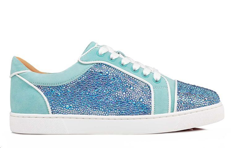 CL Low Top Кроссовки для скейтбординга Женские Синие Christian Louboutin — фото 2