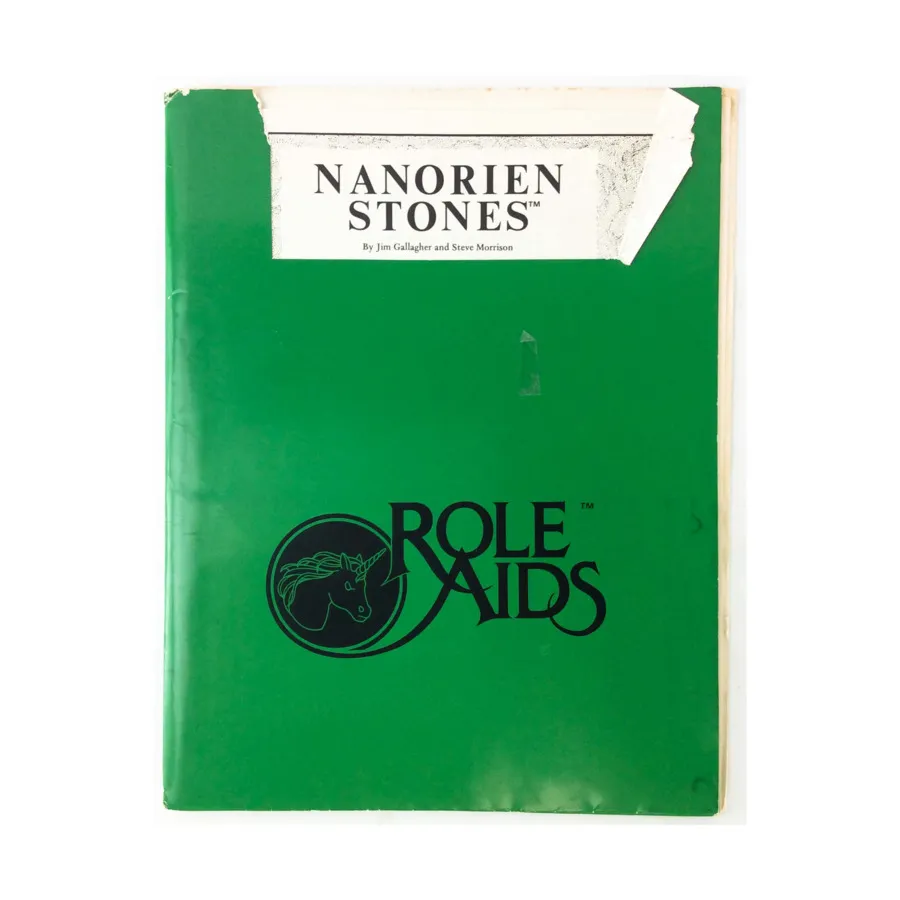 

Модуль Nanorien Stones (Green Folder Edition), Roleaids - Fantasy Modules & Supplements (D&D, AD&D)