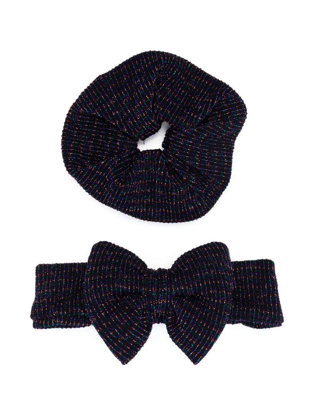 

Комплект из двух повязок на голову Wauw Capow By Bangbang, черный