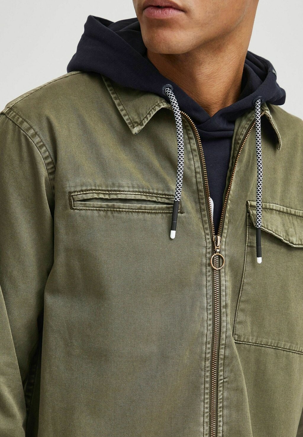 

Джинсовая куртка IDJANNIK INDICODE JEANS, зеленый