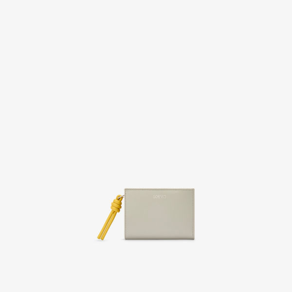 

Кошелек Loewe Knot Compact, серый