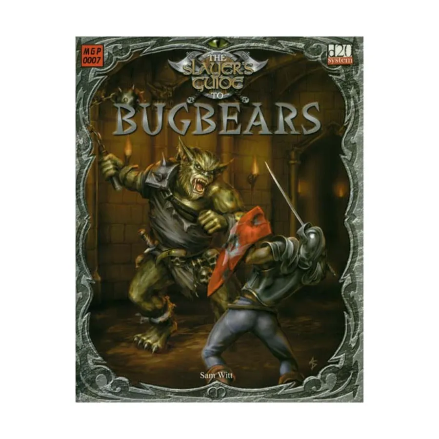 

Slayer's Guide to Bugbears, Slayer's Guides (d20), мягкая обложка