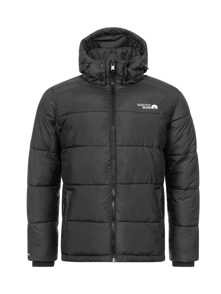 

Зимняя куртка AS-333 антрацитового цвета Arctic Seven