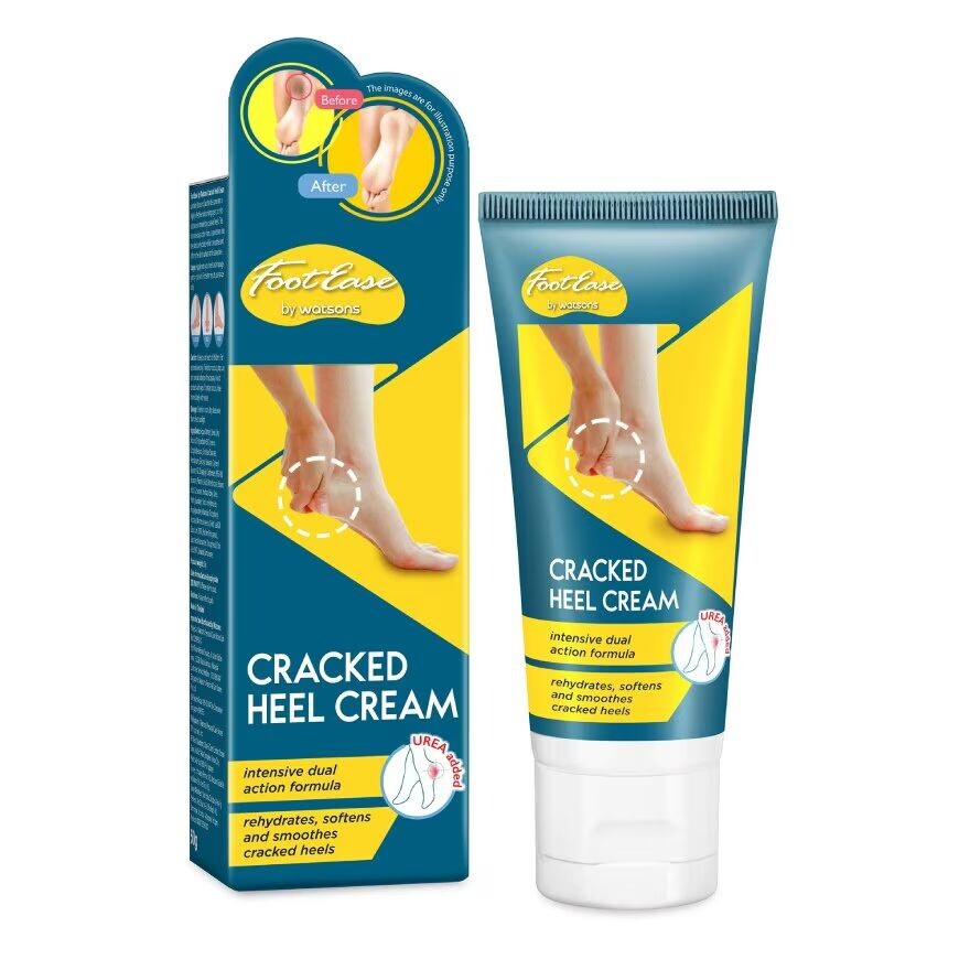

Watsons FootEase от Watosns Крем для потрескавшихся пяток 50 г, White