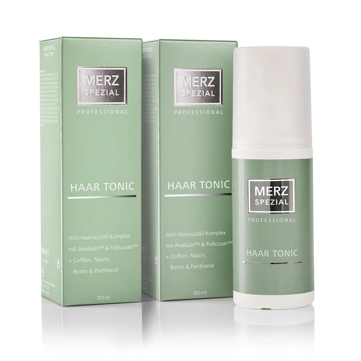 Тоник для волос Merz Spezial Professional Hair Tonic с кофеином и биотином 2 x 100 мл Merz Spezial