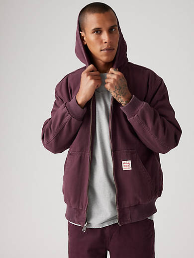 

Толстовка с капюшоном Potrero Levi's, цвет Deep Burgundy - Red