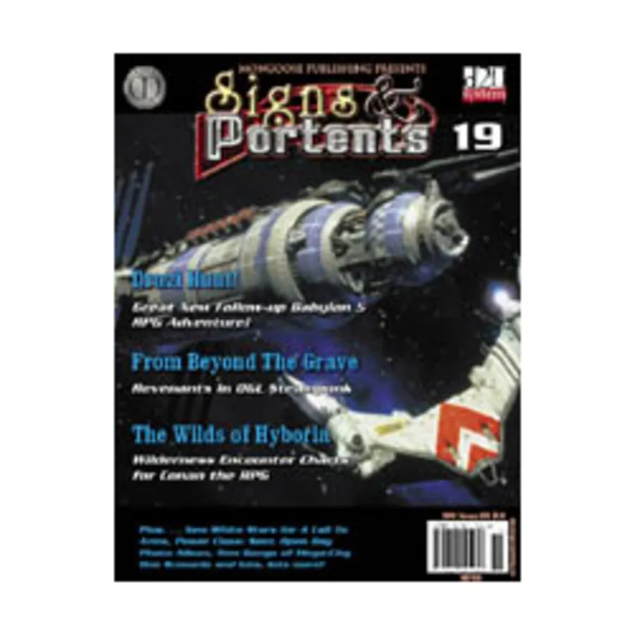 

Журнал #19 "Drazi Hunt! Wilds of Hyboria", Signs & Portents Magazine (d20)